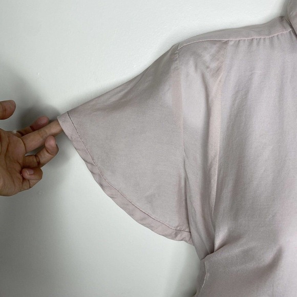 Nano Universe Womens Blouse Size F Made In Japan - Picture 5 of 11